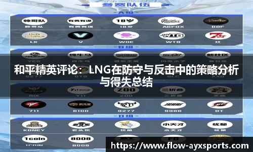 和平精英评论：LNG在防守与反击中的策略分析与得失总结